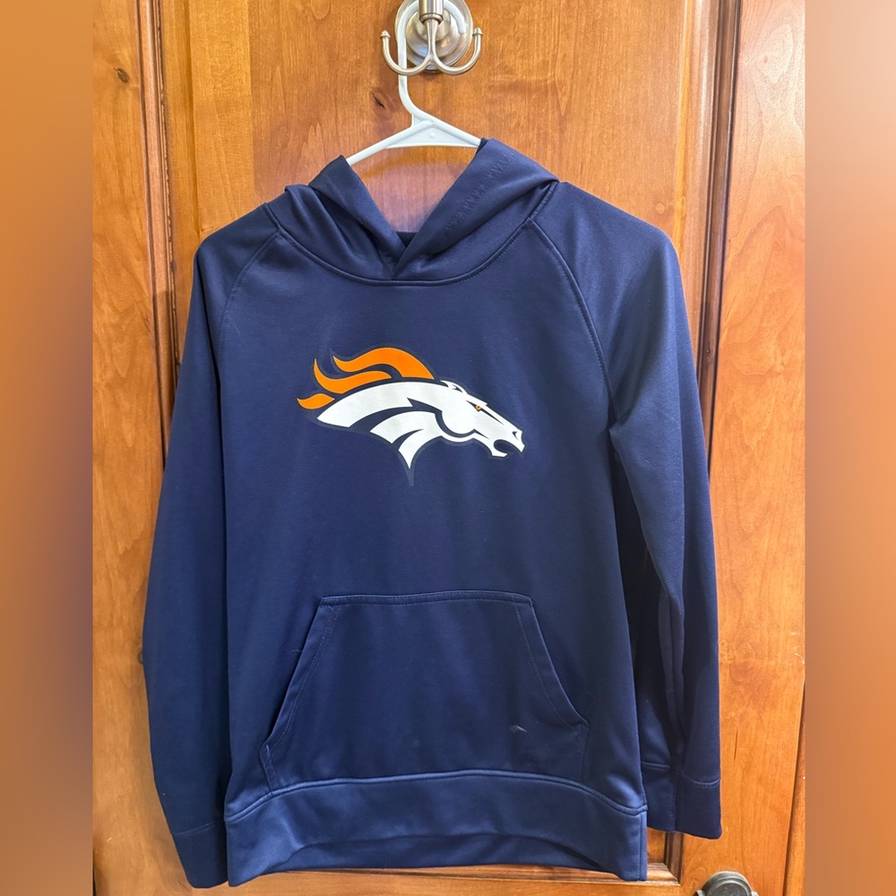 Denver Broncos Hoodie Youth size Large 14-16